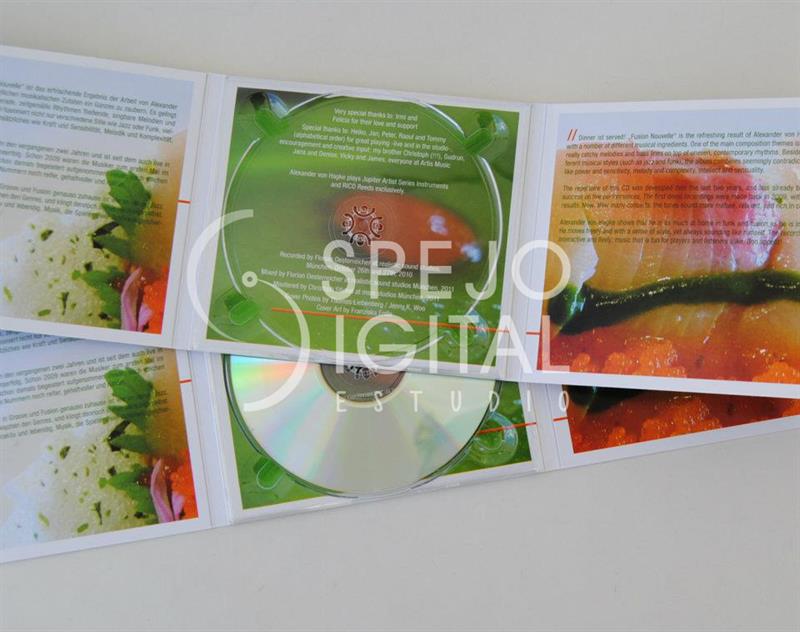 PK05. Digipack CD 3 cuerpos y 1 disco - Imagen 14