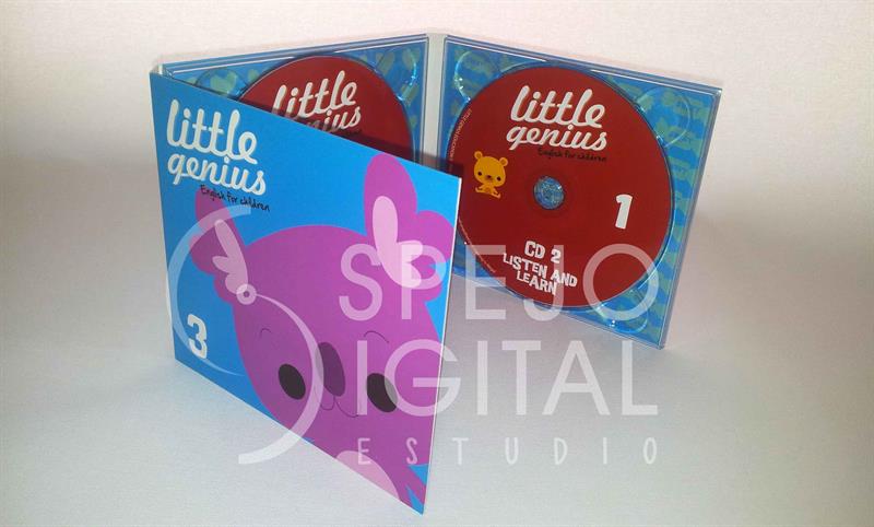 PK06. Digipack CD 3 cuerpos y 2 discos - Imagen 13