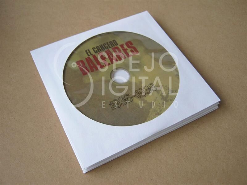 CD-07. CD en funda de PVC / sobre de papel - Imagen 3