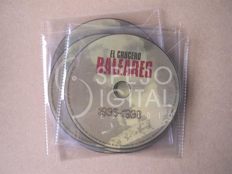 CD-07. CD en funda de PVC / sobre de papel - Imagen 4