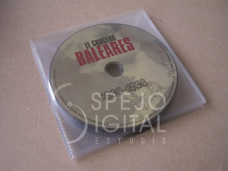 CD-07. CD en funda de PVC / sobre de papel - Imagen 5