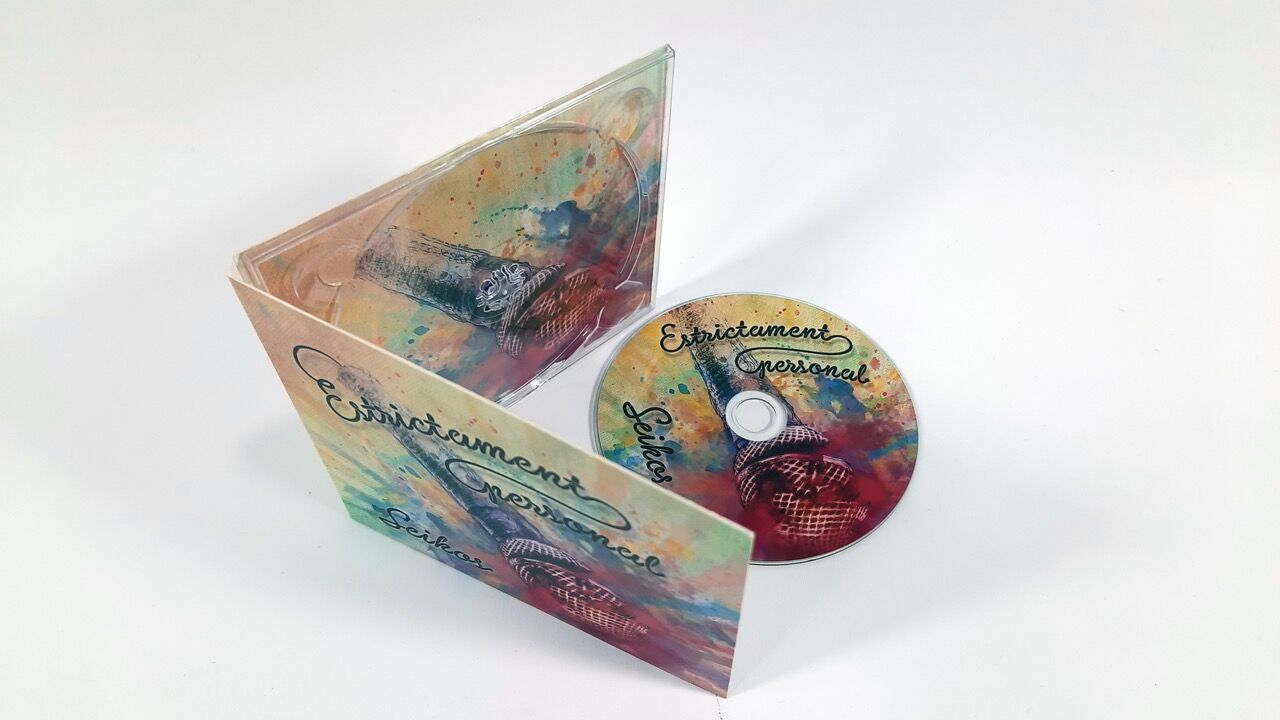 PK02. Digipack CD 2 cuerpos y 1 disco - Imagen 2