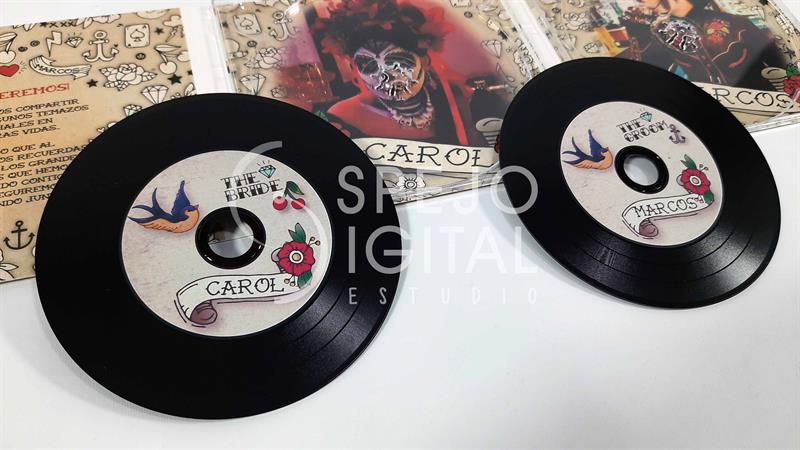 PK06. Digipack CD 3 cuerpos y 2 discos - Imagen 6