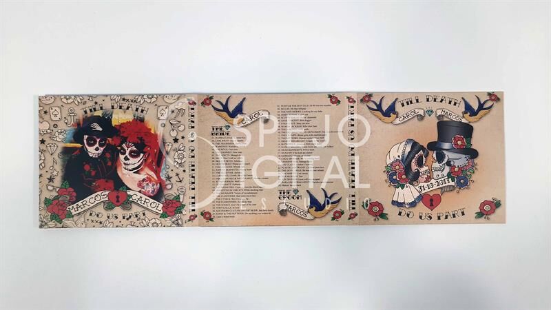 PK06. Digipack CD 3 cuerpos y 2 discos - Imagen 8